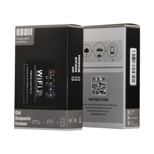 Set adaptor OBD2 WiFi Techstar ELM v1.5 cu cutie si accesorii