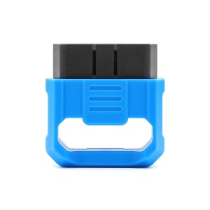 Interfata diagnoza auto Techstar V018 OBD2 albastru negru vedere frontala