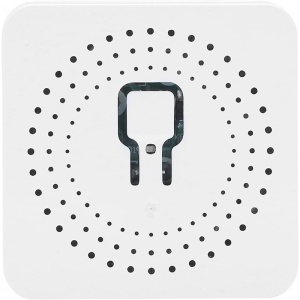 Releu smart Techstar Mini cu simbol bec si protocol ZigBee