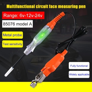 Lampa tester circuite auto Techstar 85076A 6–24V, pachet/cutie produs