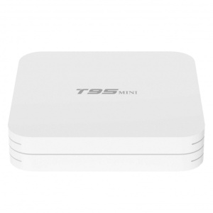 Mini PC Tv Box Techstar® T95 Mini, Procesor Allwinner H313, Android 10, UHD 4K, HDR, 1GB RAM, 8GB ROM, WiFi, Telecomanda - Img 1