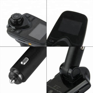 Modulator Auto Transmitator FM Techstar® T11D Pro Bluetooth 4.0 AUX USB Display Color 1.8" MP3 Player Android iOS - Img 2
