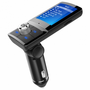 Modulator FM Transmitator Auto Techstar® BC45 Bluetooth 4.2 Dual USB Voice Assistant MicroSD - Img 3