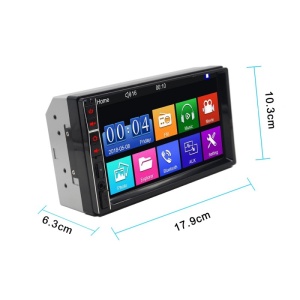 MP5 Player Techstar® 7032, 2DIN, Camera Marsarier, Ecran HD Touch 7", Comenzi Volan, Telecomanda, MirrorLink, Bluetooth 4.2 - Img 8