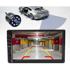 MP5 Player Techstar® 7033, 2DIN, Camera Marsarier, Ecran HD Touch 7", Comenzi Volan, Telecomanda, MirrorLink, Bluetooth 4.2 - Img 9