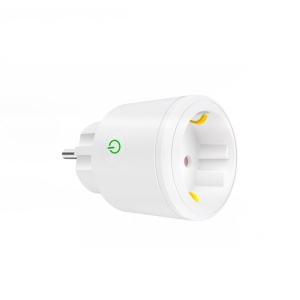 Priza smart Techstar M34 wireless 2.4GHz vedere diagonala spate