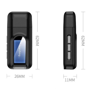 set complet receptor transmitator bluetooth Techstar T16 cu instructiuni