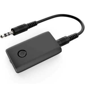 adaptor bluetooth portabil negru cu cablu USB inclus