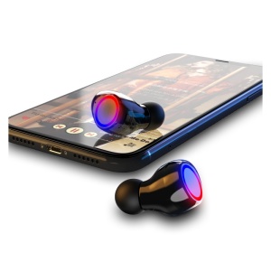 Resigilat Casti Smart Techstar® M12, Wireless, Bluetooth V5.0, Touch, Display Digital, 2000mAh, pentru iPhone Xiaomi Huawei, Samsung, Negru - Img 5