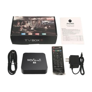 Resigilat Mini PC TV Box Techstar® MXQ PRO UltraHD 4K, TV BoxQuad-Core 64 Bit 4GB RAM, 64GB ROM, 5G Wireless, Ethernet, Android 10.1 - Img 4
