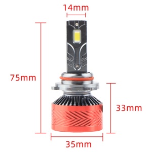 bec led auto techstar p14 9006 cu sistem canbus integrat