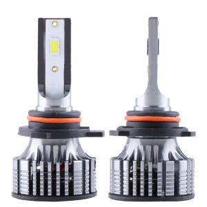 Set 2 LED-Uri Auto Techstar® V8, 9012, 120W, 12-24V, 15000 Lumeni, 6000K, Unghi Fascicul 360°, CSP 3570, Canbus, Radiator Aluminiu, Racire Cooling Tech, Argintiu - Img 16