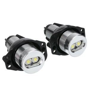 LED-uri Angel Eyes BMW E90 E91, 6W, lumina alba rece, aluminiu