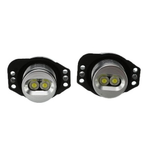 Becurile LED Angel Eyes BMW E90 E91, 6W, aluminiu, lumina rece