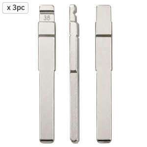 Set 3 lame cheie auto 38# HU101 pentru Ford
