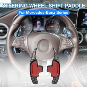 Montare padele volan pe volan Mercedes-Benz