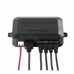 Set Senzori Parcare Auto Detector Parktronic Display Radar Monitor 4 Senzori, Negru/Verde - Img 3