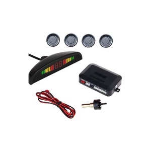 Sistem detectare obstacole auto - 4 senzori radar, display, montaj universal