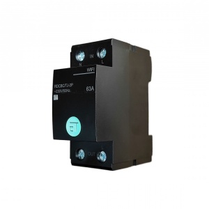 modul siguranta automata WiFi Techstar 2 poli 63A compatibil Alexa