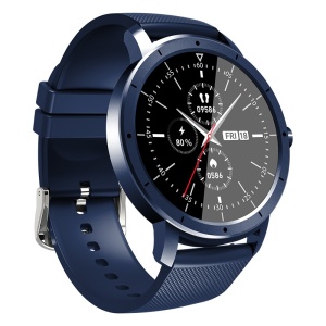 Smartwatch Techstar® HW21, Albastru Ecran Touch, IPS 1.28inch, Bluetooth 5.2, Ecran Personalizabil, Monitorizare Tensiune, Puls, Oximetru, Aliaj de Zinc - Img 3