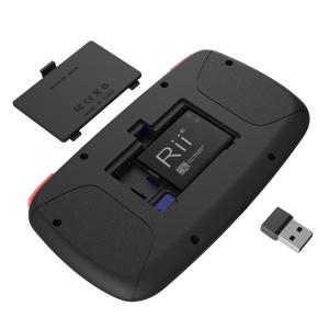 Tastatura Techstar® Rii i4, Dual Mode, Wireless, Bluetooth 3.0, Scroll, TouchPad, Controller, Iluminata - Img 8