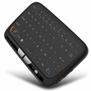 Tastatura H18 Techstar cu design slim si margini rotunjite, vedere diagonala