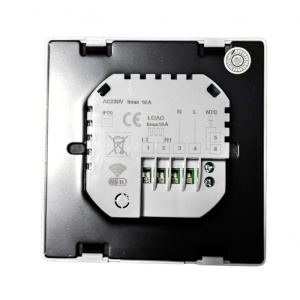 Vedere spate conexiuni electrice termostat Techstar TH-20W