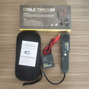 Tester stare baterie auto negru cu cabluri si prindere metalica