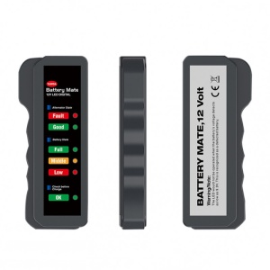 Tester Baterie si Alternator Auto Techstar® , Conectare direct la baterie, 12V, Usor de utilizat - Img 4