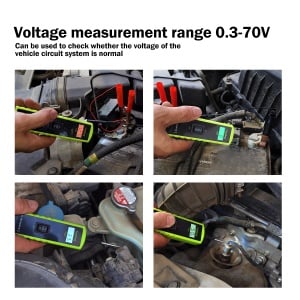 Set imagini functii tester P60 pentru polaritate si impamantare