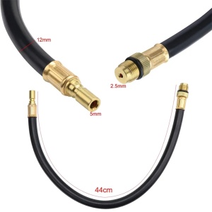 Furtun flexibil 45 cm cu cuplă rapidă pentru tester compresie
