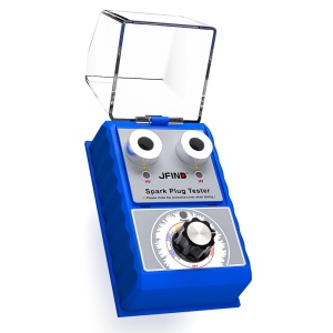 Tester bujii auto moto cu buton rotativ si indicatori luminosi
