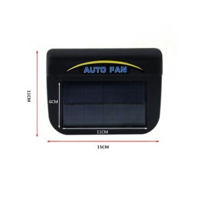 Ventilator Auto cu Incarcare Energie Solara pentru Geam Automobil, cu Prindere de Cauciuc - Img 8