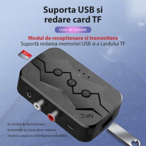 moduri de functionare adaptor bluetooth techstar m23 transmitator si receptor