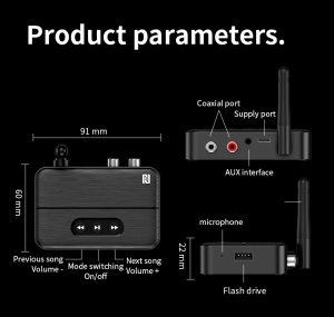 Parametri produs Techstar M60: dimensiuni si porturi (imagine informativa)