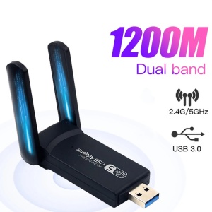 Adaptor wireless AC1300 Techstar cu viteza 1200Mbps