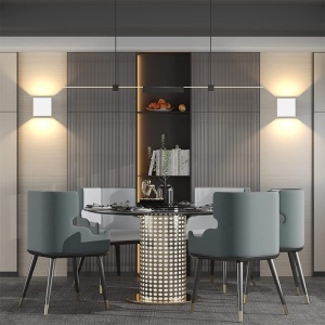 aplica led design modern pentru living techstar alb