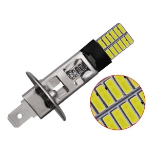 Bec Led Auto Techstar® H1, Alb Rece, 6000K, 12V, 576 lm - Img 1