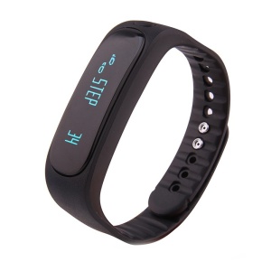 Bratara Fitness Smartband Bluetooth E02 negru - Img 1