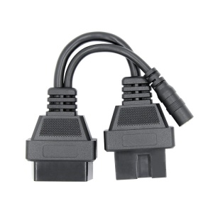 Cablu adaptor Mitsubishi 12 pin rotund la OBD2 16 pin, mufe paralele