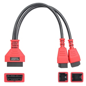 cablu adaptor diagnoza obd2 12 pini la 8 pini techstar pentru chrysler