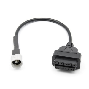 cablu adaptor Techstar OBD2 3 pini la 16 pini Yamaha negru
