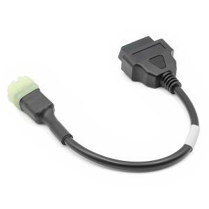 adaptor OBD2 Kawasaki Techstar 6 pini la 16 pini pentru diagnoza moto