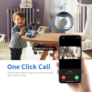 Camera de Supraveghere WiFi IP Robot Techstar® PT302 - 3MP HD, Stocare Duala Card si Cloud, Detectie Miscare și Viziune Nocturna - Img 8