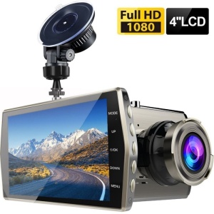 Camera Video Auto DVR Dubla FullHD Techstar® T667 Unghi 170° Display 4", Senzori Miscare si Night Vision - Img 11