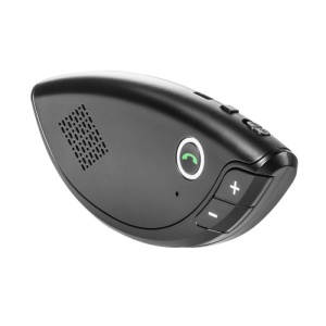 Car Kit Bluetooth Techstar® E08, Wireless, Bluetooth 4.1, MultiPoint, Microfon Integrat, Acumulator, Difuzor 2W - Img 1