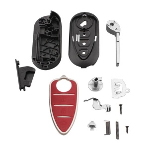 Set complet carcasa cheie Alfa Romeo 3 butoane cu accesorii