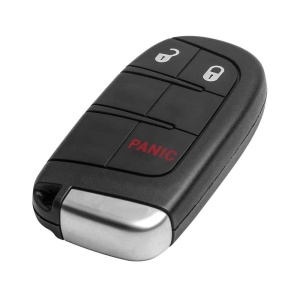 Carcasa cheie auto Techstar Chrysler Dodge Jeep Fiat 3 butoane vedere oblica
