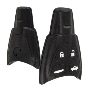 Carcasa cheie Techstar SAAB 93 95 9-3 9-5, 4 butoane, laterala inclinata