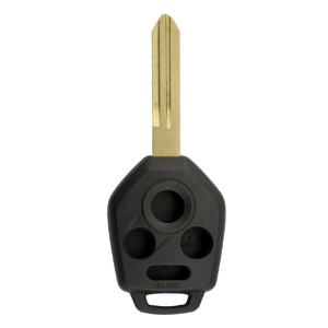 Cheie auto goala Techstar Subaru Tribeca, Legacy, Outback, 4 butoane, model negru cu lama inclusa